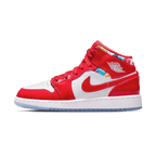 Air Jordan 1 Mid 'Barcelona Sweater Red Patent'