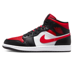 Air Jordan 1 Mid 'Black Fire Red'