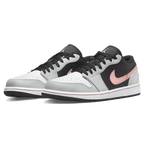 Air Jordan 1 Low 'Black Grey Pink'