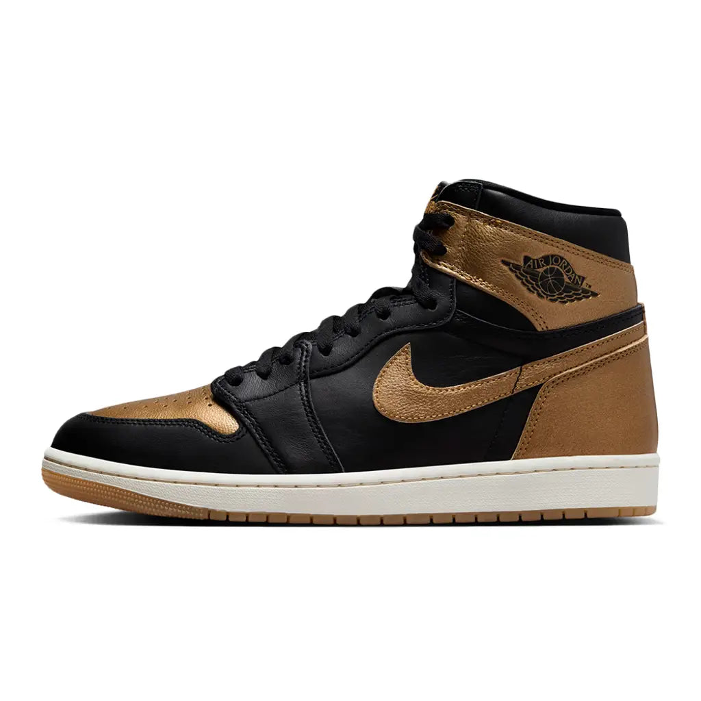 Air Jordan 1 High 'Black Metallic Gold'