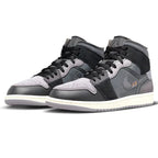 Air Jordan 1 Mid 'Craft Inside Out Black'