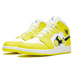 Air Jordan 1 Mid 'Dynamic Floral Yellow'