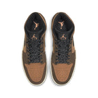 Air Jordan 1 Mid 'Dark Chocolate / Earth Tone'