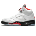 Air Jordan 5 'Fire Red Silver Tongue' (2020)
