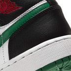 Air Jordan 1 Mid 'Green Toe'