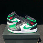 Air Jordan 1 Mid 'Green Toe'