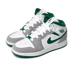 Air Jordan 1 Mid 'Pine Green Smoke Grey'