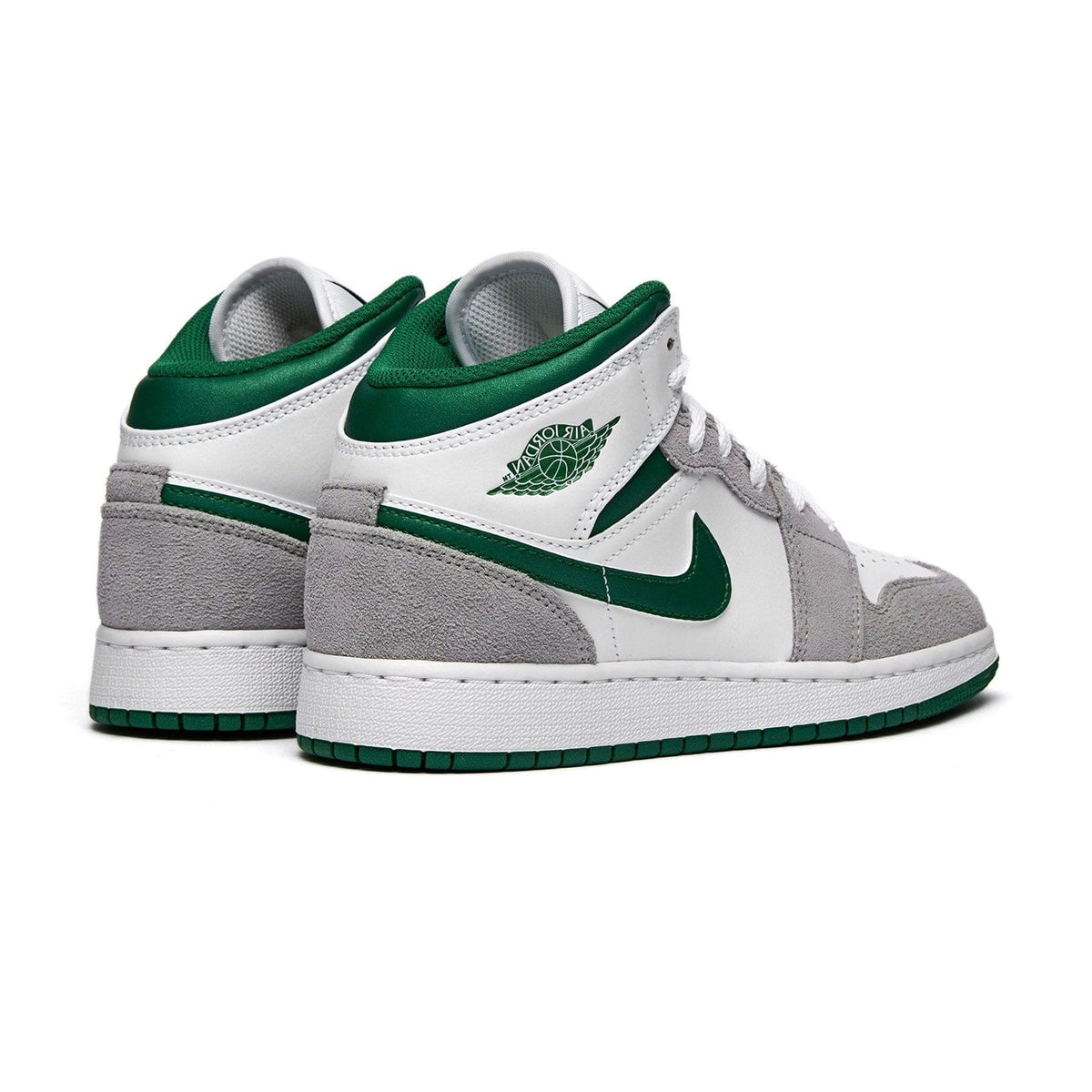 Air Jordan 1 Mid 'Pine Green Smoke Grey'