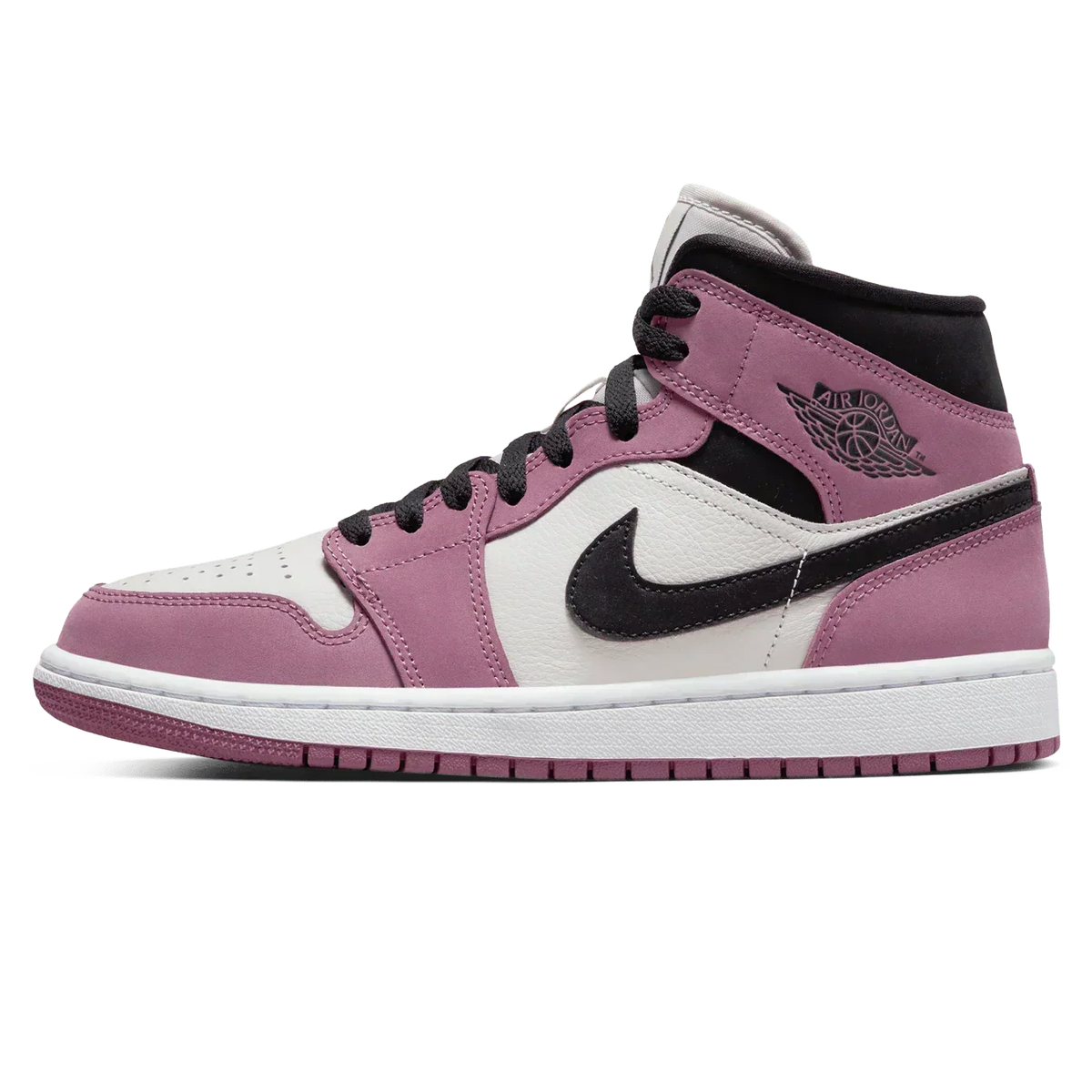 Air Jordan 1 Mid 'Light Mulberry'