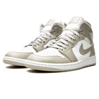 Air Jordan 1 Mid 'Linen / College Grey'