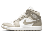 Air Jordan 1 Mid 'Linen / College Grey'