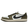 Air Jordan 1 Low 'Medium Olive Sail Black'