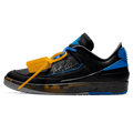 Air Jordan 2 Low x Off-White 'Black Blue'