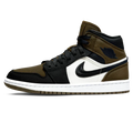 Air Jordan 1 Mid 'Olive Toe'