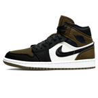 Air Jordan 1 Mid 'Olive Toe'