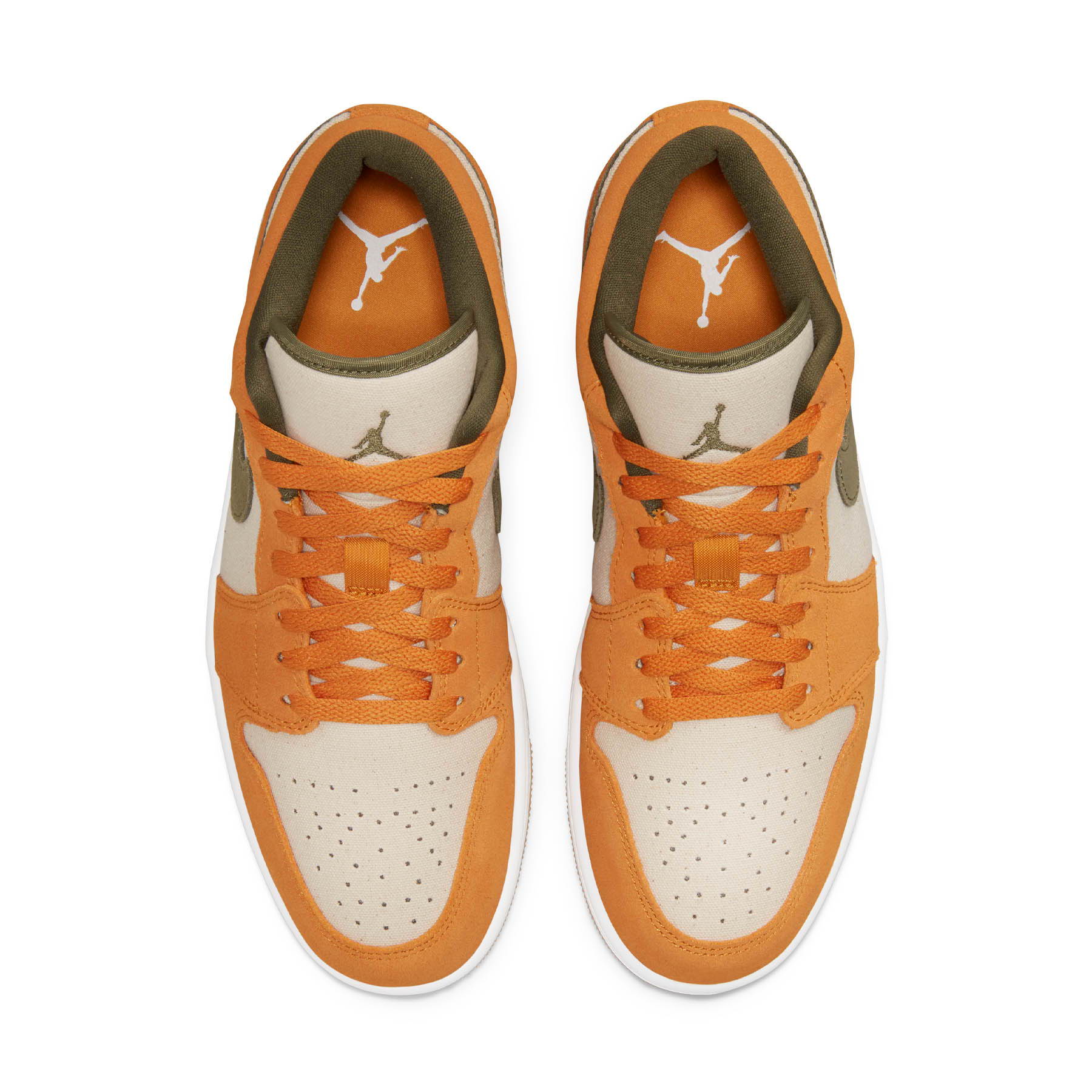 Air Jordan 1 Low 'Orange Olive / Light Curry'