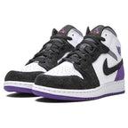 Air Jordan 1 Mid 'Varsity Purple'