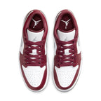 Air Jordan 1 Low 'White Bordeaux'