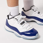 Air Jordan 11 Low 'White Concord Sketch'